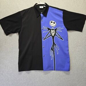 Disneyland Resort Nightmare Before Christmas Jack Skellington Shirt Mens XL